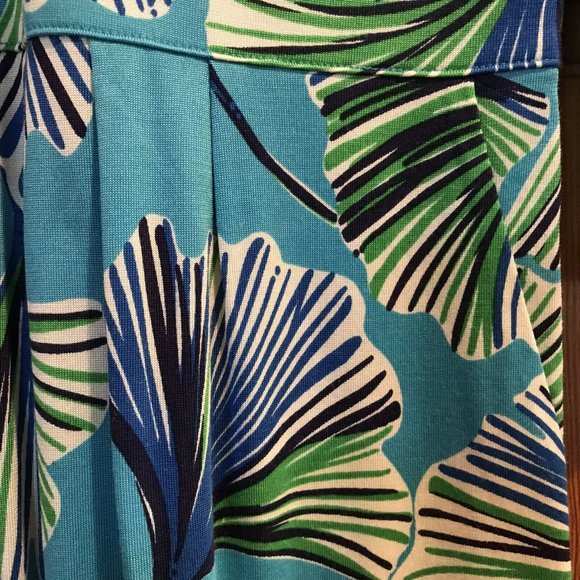 LILLY PULITZER Blayney Ruffle Dress - Let's Get Ginky - Size Large - Picture 5 of 9
